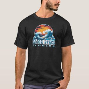 Cocoa Beach Florida Surfer T - Shirt