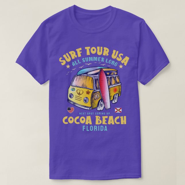 Cocoa Beach Florida T-Shirt (Design vorne)