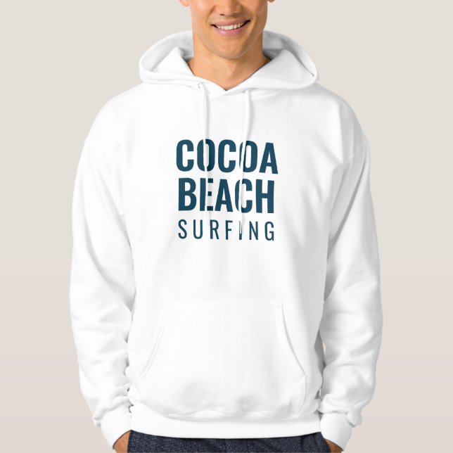 Cocoa Beach Floride Sweat - shirt à capuche (Devant)
