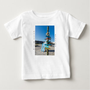 Cocoa Beach Tiki Totem Baby T-shirt