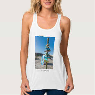Cocoa Beach Tiki Totem Tank Top