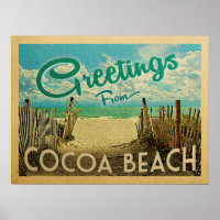 Cocoa Beach Vintage Reisen