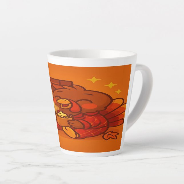 Cocoa by the Fire: Baby Turkey Bliss Milchtasse (Rechte Ecke)