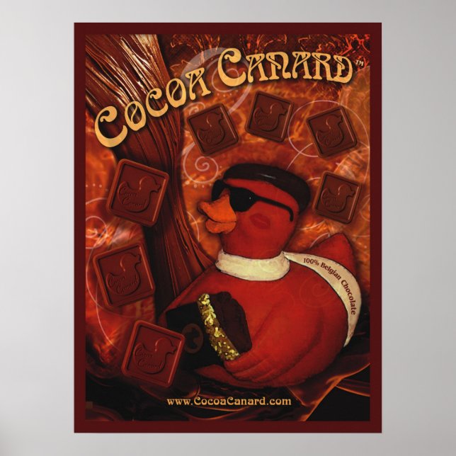 Cocoa Canard Poster (Vorne)