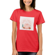 Cocoa, Cookies & Calme – T-Shirt Pastel de Noël Co
