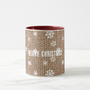 Cocoa Cream Schneeflocken Weihnachten Tasse