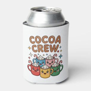 Cocoa Crew Heiße Schokolade Kawaii Weihnachten Xma Dosenkühler