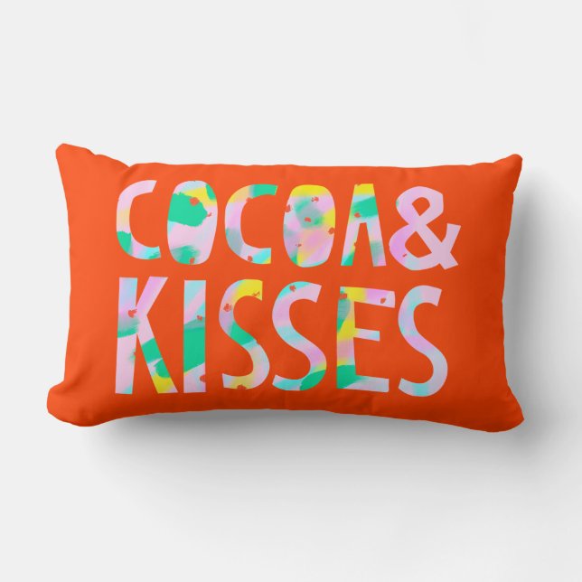 Cocoa & Kisses Lendenkissen (Vorderseite)