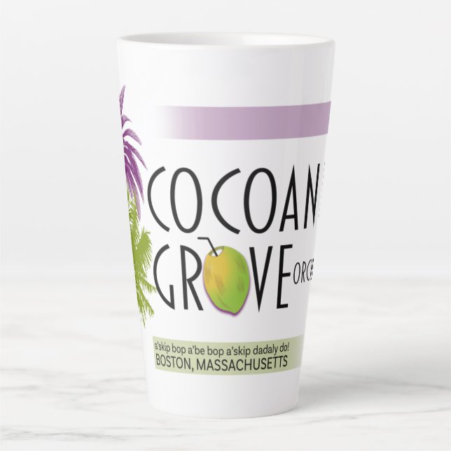 Cocoanut Lounge Latte Mug (17 oz) (Devant)