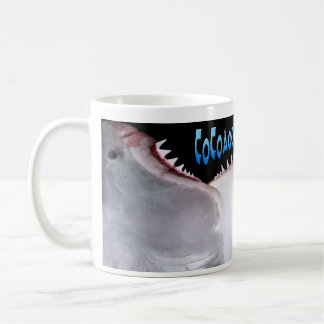 CoCoaodon Carcharias-Haifisch-Tasse - Blau Kaffeetasse