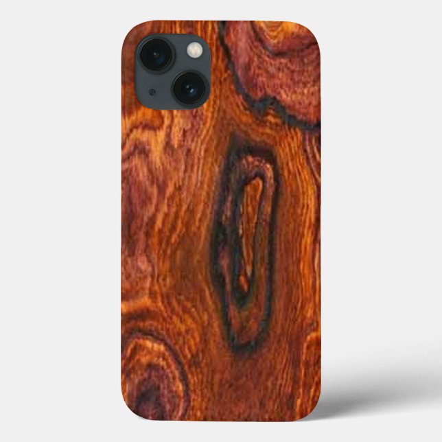 Cocobolo (Holz) Finish Ipad case (Rückseite)