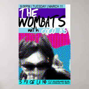 CoCoB's bei Spaceland Poster