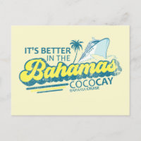 CocoCay Bahamas Postcard Aussichtskarte