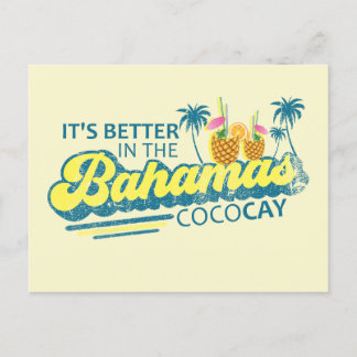 CocoCay Bahamas Postcard Aussichtskarte Postkarte