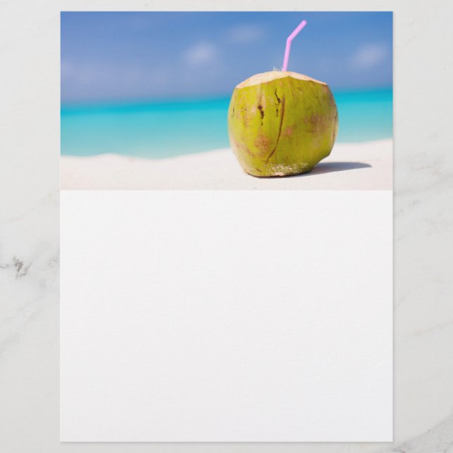 Cococktail am Strand Flyer (Vorne)