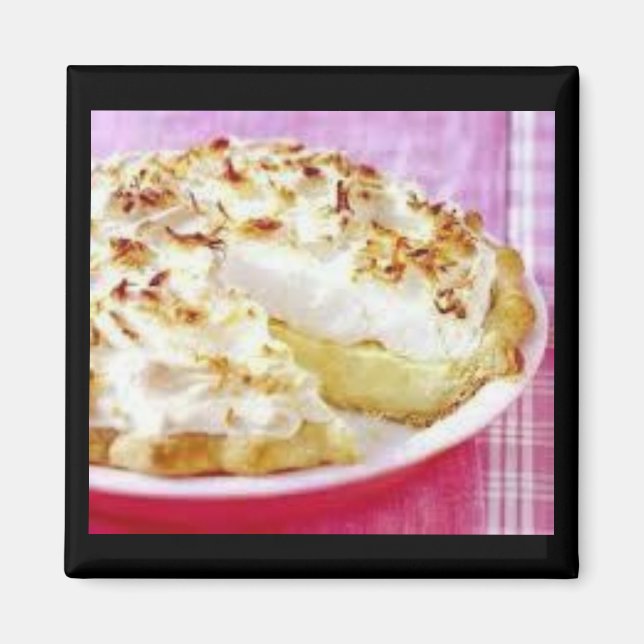 Coconut Cream Pie Magnet (Vorne)
