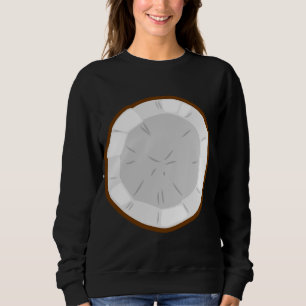 Coconut Easy Funny Matching Halloween Kostüme Männ Sweatshirt