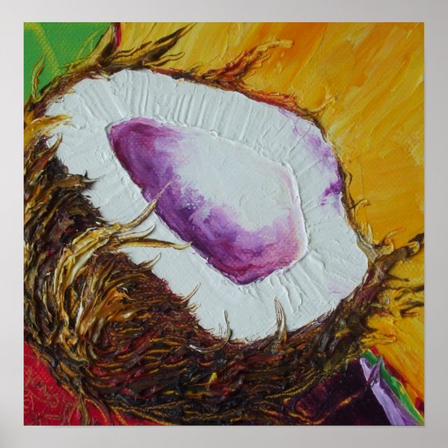 Coconut Fine Art Poster (Vorne)