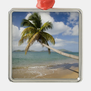 Coconut Grove Beach in Cades Bay, mit St. Silbernes Ornament