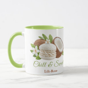 Coconut Ice Cream Sandwich Day Tasse