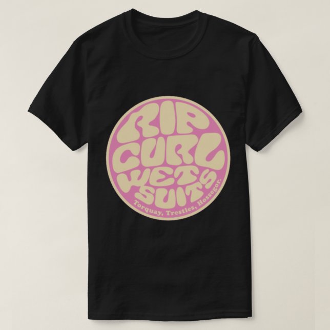 Coconut Mädchen ästhetische Rip Curl Wetsuits gelb T-Shirt (Design vorne)