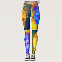 Coconut Mid Century Style Leggings