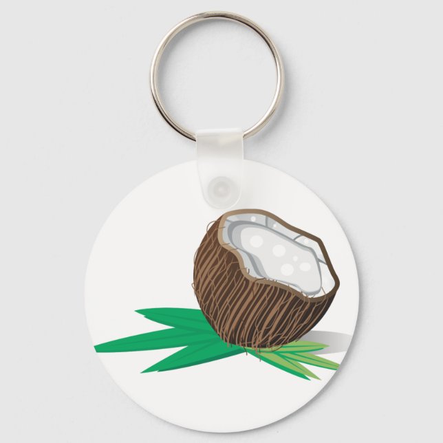 Coconut öffnen schlüsselanhänger (Vorderseite)