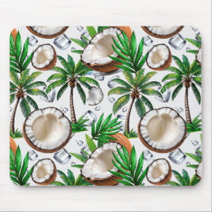 Coconut Palm Tree tropisches Muster Mousepad