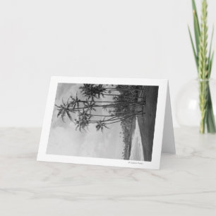 Coconut Palms - Hawaiianische Inseln Fotografie Karte
