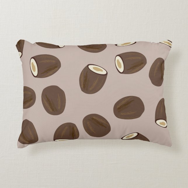Coconut Pattern Dekokissen (Vorderseite)