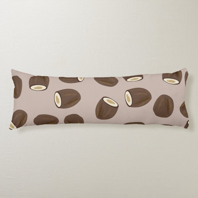 Coconut Pattern Seitenschläferkissen (Vorderseite)