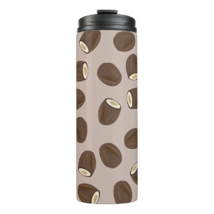 Coconut Pattern Thermosbecher
