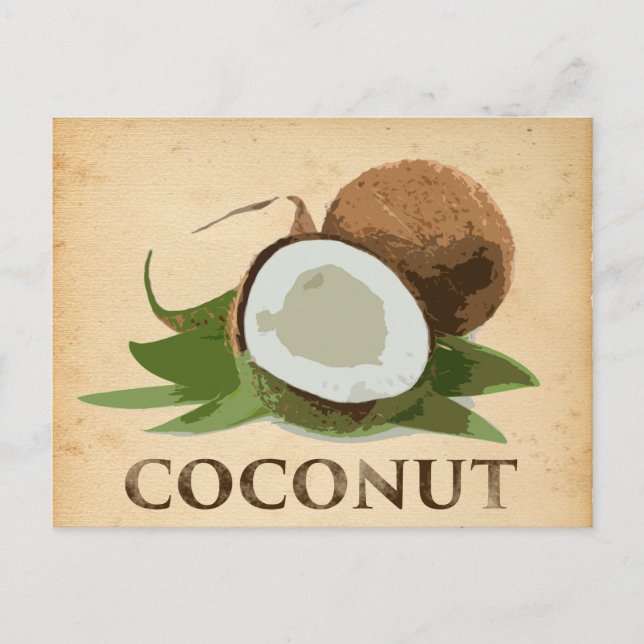 Coconut Postkarte (Vorderseite)
