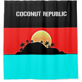 Coconut Republic  Duschvorhang