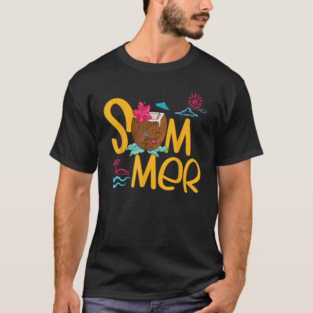 Coconut Summer T-Shirt (Vorderseite)