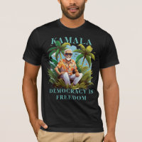 Coconut Tree design Kamala T - Shirt