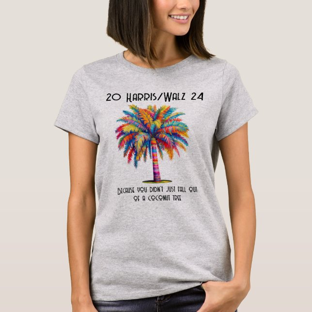 Coconut Tree Harris/Walz T - Shirt (Vorderseite)