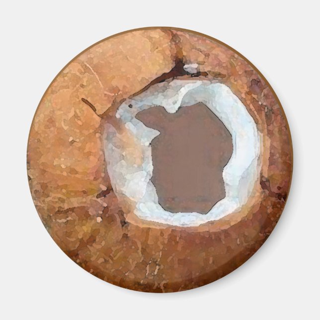 Coconut Watercolor - Magnet (Vorne)