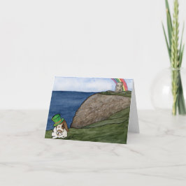 Coconut's Adventures: März Grußkarte 4"x5.6" Feiertagskarte