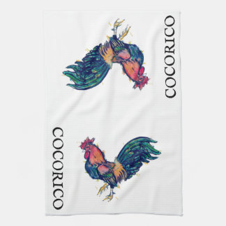 COCORICO Roter Balkon Küchentücher