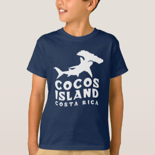 Cocos Island Costa Rica Hammerhead Shark Lover T-Shirt