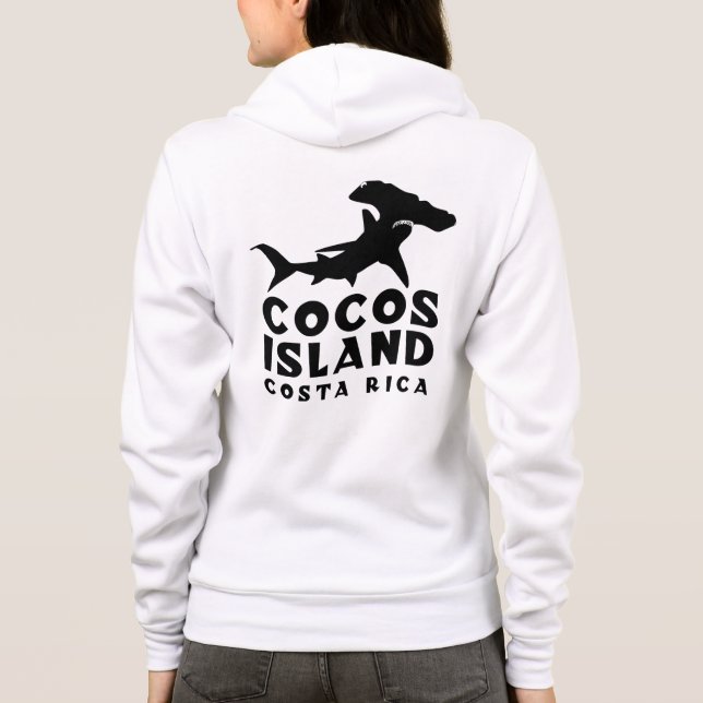 Cocos Island Hammerhead Shark Conservation Hoodie (Rückseite)