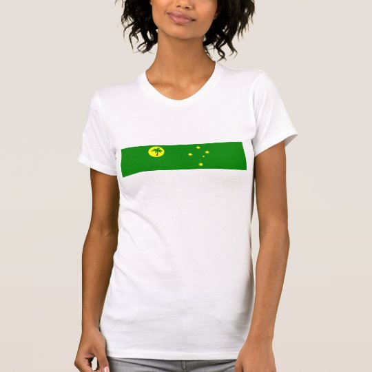 Cocos Keeling Insel-Landesflagge-Nationssymbol T-Shirt