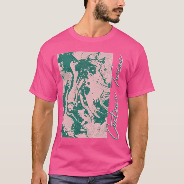 Cocteau Twins 80er Styled Ästhetik Design T-Shirt (Vorderseite)
