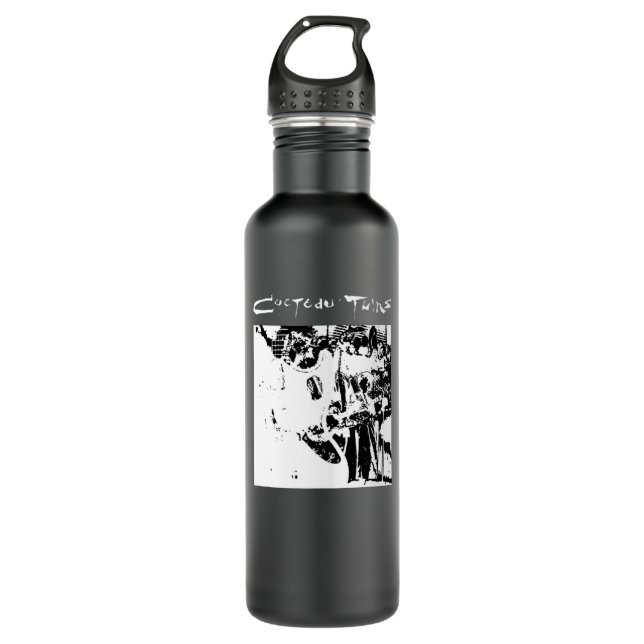 Cocteau Twins   Black and White  Edelstahlflasche (Vorderseite)