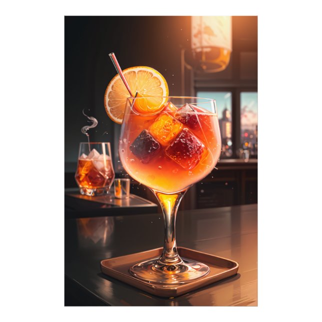Cóctel Manhattan Fotodruck (Vorne)