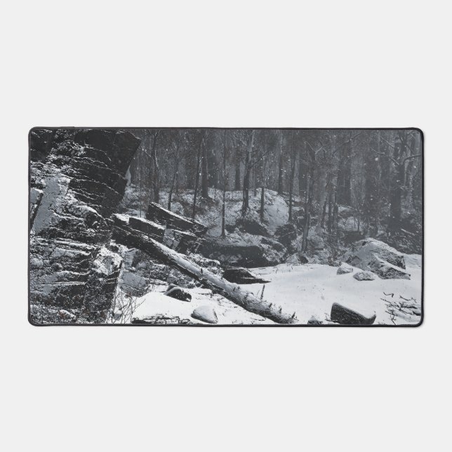 Coda (Winter) Schreibtischunterlage (Vorderseite)