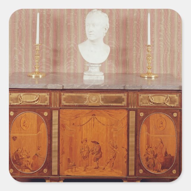 Code, 1776-79 quadratischer aufkleber (Vorderseite)