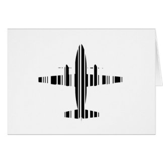 CODE BARRE AVION Motif de code-barres Jetstream De