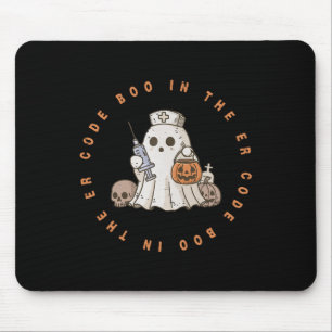 Code-Boo im Niedlichen Geisterlöffel der Krankensc Mousepad